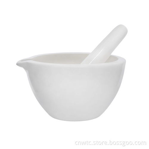 Hot Selling Laboratory Ceramic Mortar with Pestle: Premium Porcelain Ceramic Mortar and Pestle Set